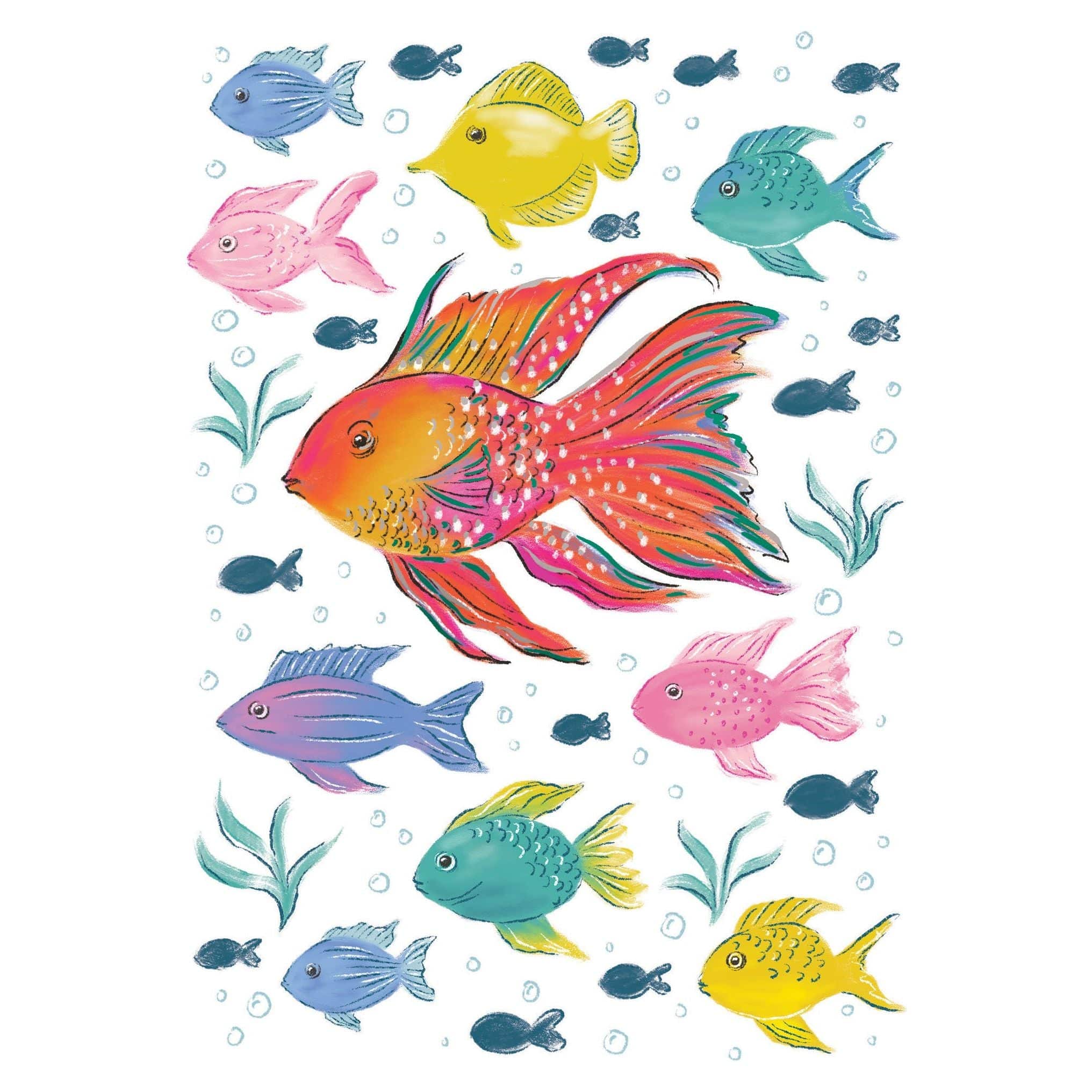 Pictura friendship card featuring colorful fish, designed for everyday occasions, with a message celebrating how special someone is.